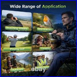 4K Night Vision Goggles Binoculars with Rangefinder 5000mAH for Hunting 18XZoom