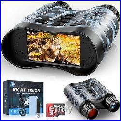 4K Night Vision Goggles, Digital Night Binoculars, for Men, Hunting, Camping