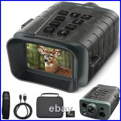 4K Night Vision Goggles IR Digital Binoculars 1200Yd Rangefinder 5000mAH 18XZoom 4K Night Vision Goggles IR Digital Binoculars 1200Yd Rangefinder 5000mAH 18XZoom