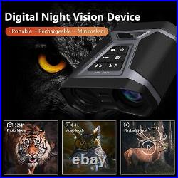 4K Night Vision Goggles Night Vision Binoculars for Adults 3 Large Screen