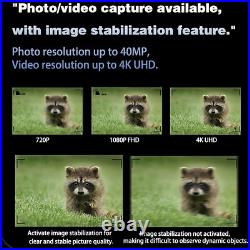 4K Night Vision Goggles Z9157 Low Light Full Color Outdoor Night Camera Head-Mou