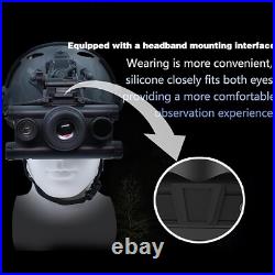 4K Night Vision Goggles Z9157 Low Light Full Color Outdoor Night Camera Head-Mou