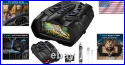 4K Night Vision Goggles for Adults, 10X Zoom Night Vision Binoculars with 1000