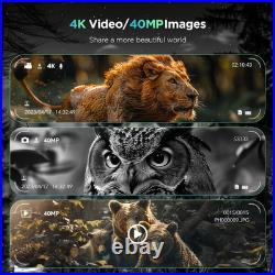 4K Night Vision Goggles for Adults, 2000FT Infrared Night Vision Binoculars with