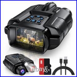 4K Night Vision Goggles for Adults, 2000FT Night Vision Binoculars with 64GB 4K Night Vision Goggles for Adults, 2000FT Night Vision Binoculars with 64GB