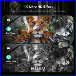 4K Night Vision Goggles for Adults, 2000FT Night Vision Binoculars with 64GB 4K Night Vision Goggles for Adults, 2000FT Night Vision Binoculars with 64GB