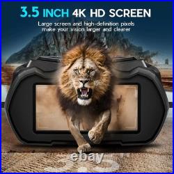 4K Night Vision Goggles with 16X Zoom & 1000FT Infrared Perfect for Adventures