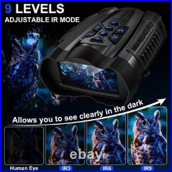 4K Night Vision Goggles with 16X Zoom & Infrared Perfect for Night Adventures