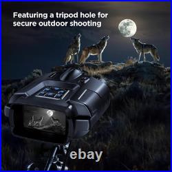 4K Night Vision Goggles with 2000FT Range, 8X Zoom, and 64GB Card