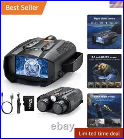 4K Night Vision Goggles with 875 Yards Range & 10X Zoom Must-Have for Hunters