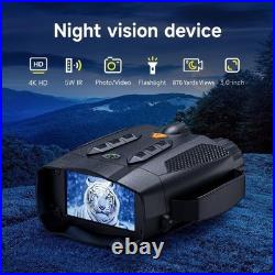 4K Night Vision Goggles with 875 Yards Range & 10X Zoom Must-Have for Hunters