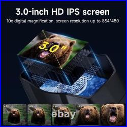4K Night Vision Goggles with 875 Yards Range & 10X Zoom Must-Have for Hunters