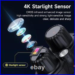 4K Night Vision Goggles with 875 Yards Range & 10X Zoom Must-Have for Hunters