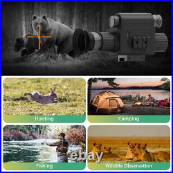 4X Digital Night Vision Monocular 2MP 1080P Infrared IR Night Vision Goggles