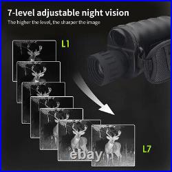 4x Digital Monocular Night Vision Goggles Zoom 1080P Video Photo Recorder New