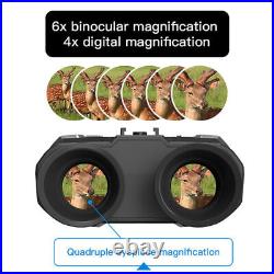 4x Zoom Night Vision Device 1080P HD Binocular Telescope Day and Night Goggles