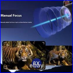 64G 4K Head-mounted Night Vision Goggle 8X Digital Zoom Infrared Binocular Z9157