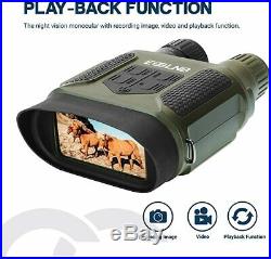 7X31 Night Vision Goggles Binoculars 400m/1300ft for Darkness Photo Video Record
