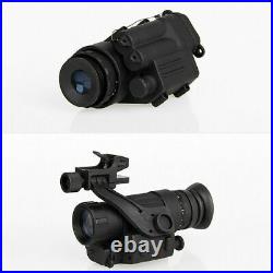 850mm 2X Night Vision Scope Monocular Tactical Infrared Hunting Telescope 1R LED