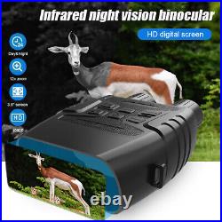 850nm Day/Night Vision Binoculars Infrared 1080P HD Goggles With 4X Digital Zoom