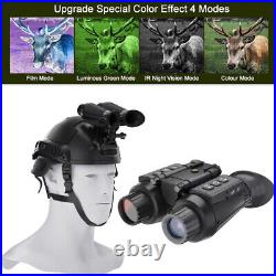 850nm Infrared Night Vision Goggles Hunting Binoculars 8X Zoom IR Record Camera