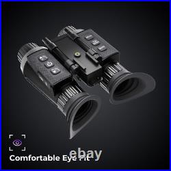 8X Digital Zoom Night Vision Goggles with Adjustable Infrared for Total Clarity