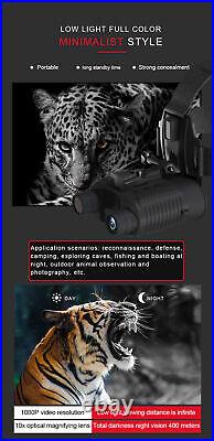 8X Night Vision Binoculars for Hunting Infrared Digital Head Mount Goggles