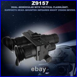 8X Zoom Binocular 4K Night Vision Scope 32GB Infrared 850nm Head Mounted Goggles