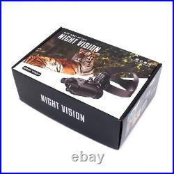8X Zoom IR Night Vision Binoculars Head Mount 850nm Digital Hunting Goggles