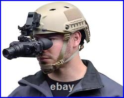 AGM Global Vision Wolf-7 PRO NL1 Night Vision Goggles Black 1x 27mm Gen 2+