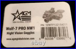 AGM Global Vision Wolf-7 PRO NW1 Night Vision Goggles Black 12W7P122154211