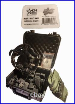 AGM Global Vision Wolf-7 PRO NW1 Night Vision Goggles Black 12W7P122154211