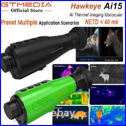 AI 384x288 Thermal Imager Night Vision Goggles Thermal Monocular Infrared Camera