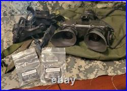 AN/PVS-7B NVG Binocular With Helmet Mount Pouch USGI Mfd. 1992 Gen 3 Used