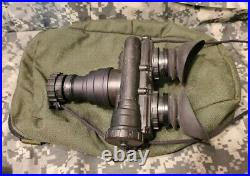 AN/PVS-7B NVG Binocular With Helmet Mount Pouch USGI Mfd. 1992 Gen 3 Used