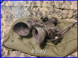 AN/PVS-7B NVG Binocular With Helmet Mount Pouch USGI Mfd. 1992 Gen 3 Used