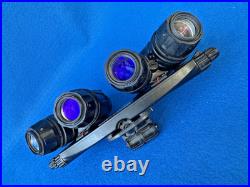 ANVIS 10 AN/AVS-10 PANO / QUAD Night Vision Goggles GPNVG & COPS SEE VIDEO