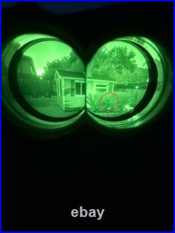 ANVIS 10 AN/AVS-10 PANO / QUAD Night Vision Goggles GPNVG & COPS SEE VIDEO