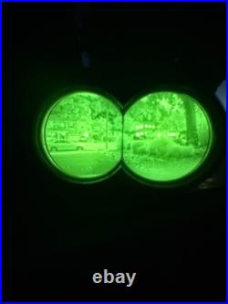 ANVIS 10 AN/AVS-10 PANO / QUAD Night Vision Goggles GPNVG & COPS SEE VIDEO
