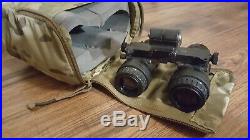 ANVIS 9 Gen 3 night vision goggles- with Crye Precision padded nvg pouch