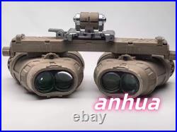 ANVS-18 Digital Quad Night Vision Goggles 0.39 Square Screen No IR Illuminator ANVS-18 Digital Quad Night Vision Goggles 0.39 Square Screen No IR Illuminator