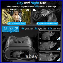 APEXEL Day/Night Vision Goggles Digital Binoculars Infrared Military Hunting