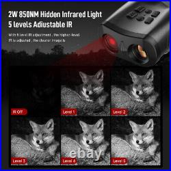 APEXEL Digital Night Vision Infrared Binoculars 32GB Card Rechargeable Battery