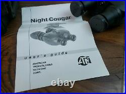 ATN cougar head mount Night Vision Goggles /w pelican case