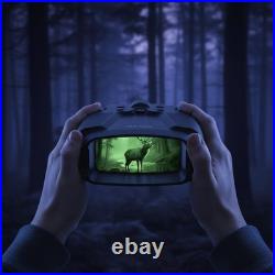 All-In-One 4K Night Vision Binoculars 64GB Storage, Water Resistant & Portable