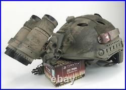 Anvis 9 night vision goggles witho batteryWilcox MountHell Star 5V-LineHelmet