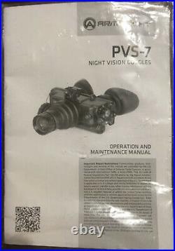 Armasight Night Vision Goggles PVS7 Gen 3 Alpha