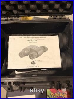 Atn D-221/321 Dual Tube Night Vision Goggle/Binocular
