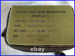 Aviator Night Vision Imaging System AN/AVS-6(V)1 Goggles ANVIS