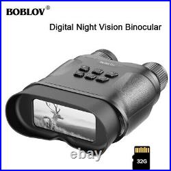 BOBLOV 1080P 32GB Digital Night Vision Binoculars Goggles Camera Day Night Use
